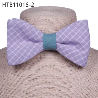 Fashion casual and wedding cotton mens pre-tied bow tie