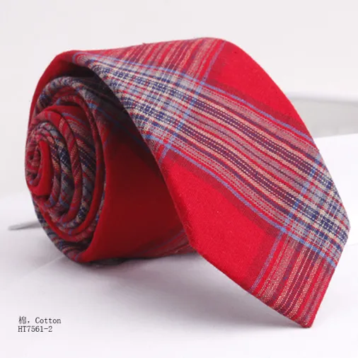 Custom Christmas plaid mens classic ties