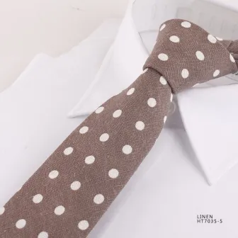 Fashion simply design polka dot best men ties