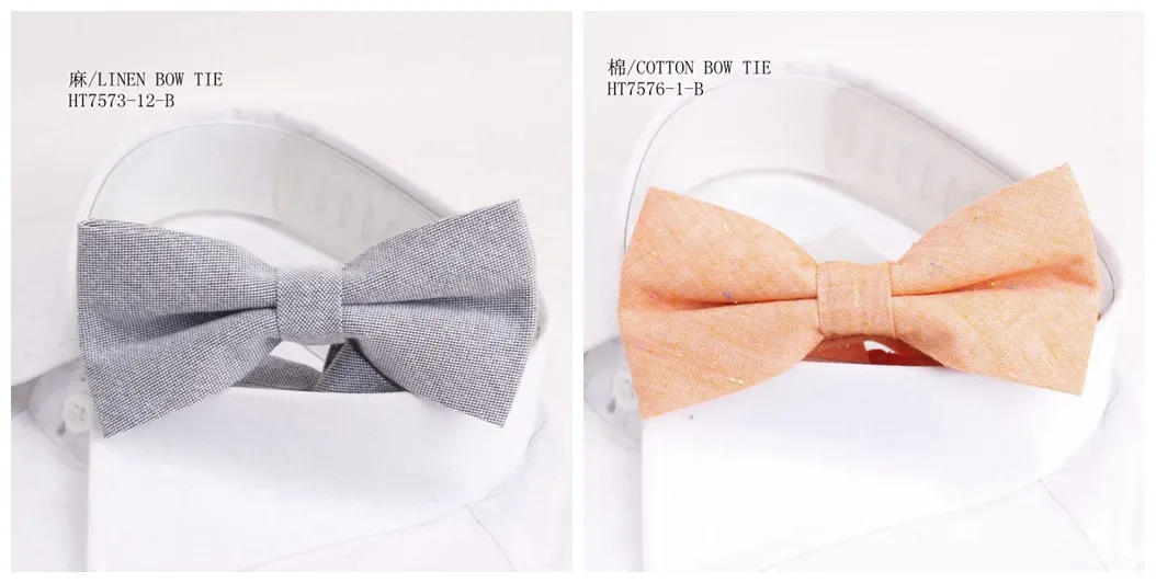 Custom classic colorful pre tied satin bow