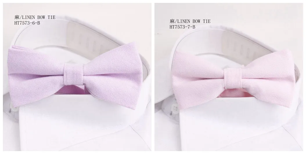 Custom classic colorful pre tied satin bow