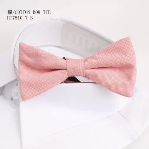 Custom classic colorful pre tied satin bow