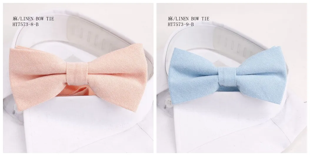 Custom classic colorful pre tied satin bow