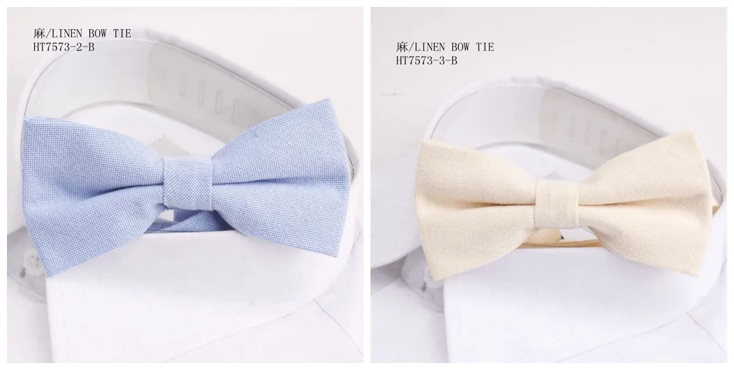 Custom classic colorful pre tied satin bow