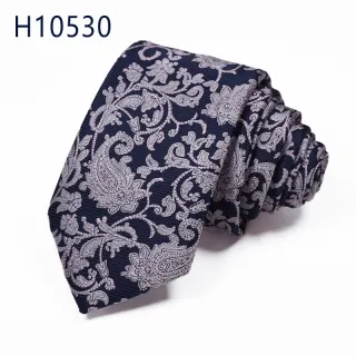 Custom fashio hot sale online paisley pattern jacquard necktie