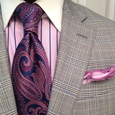 Maintenance and care of silk neckties-[Handsome tie]