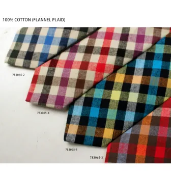 Christmas and winter custom cotton flannel necktie