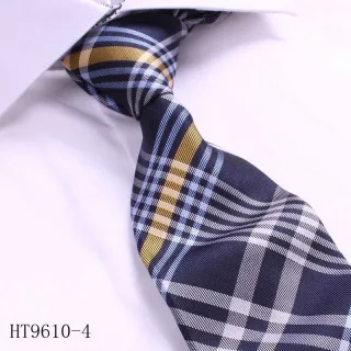 Custom classic plaid business male neckties