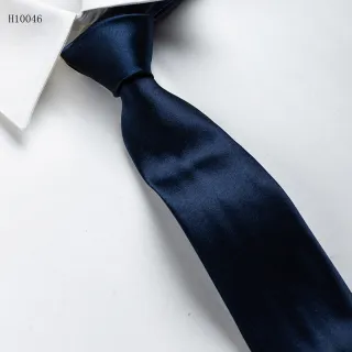 Formal solid classic business mens polyester ties