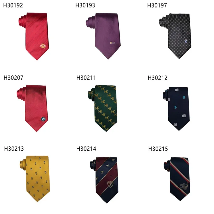 School And Club Custom Logo Ties For Men Students And Kids