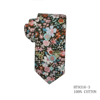 Fashion style cotton flowers best neckties for wedding