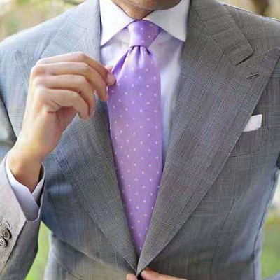 Fashion item wave point tie - [Handsome tie]