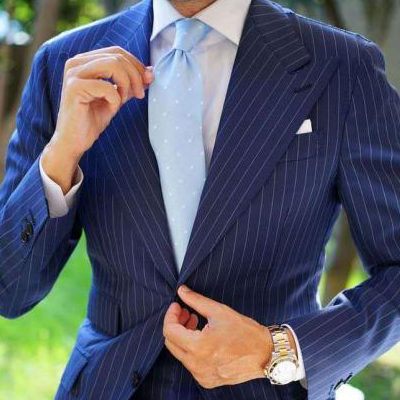 Different styles of men's ties - [Handsome tie]
