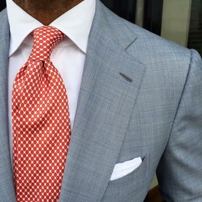 Colors and categories of men's ties - [Handsome tie]