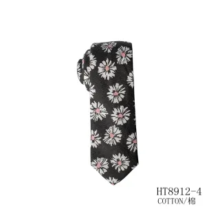 Manufacturer cotton custom printed ties fashion necktie