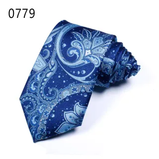 Business classic polyester paisley best selling ties