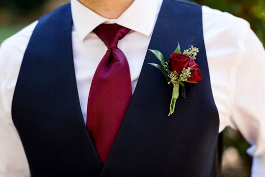 Tie match for the wedding season-[Handsome tie]