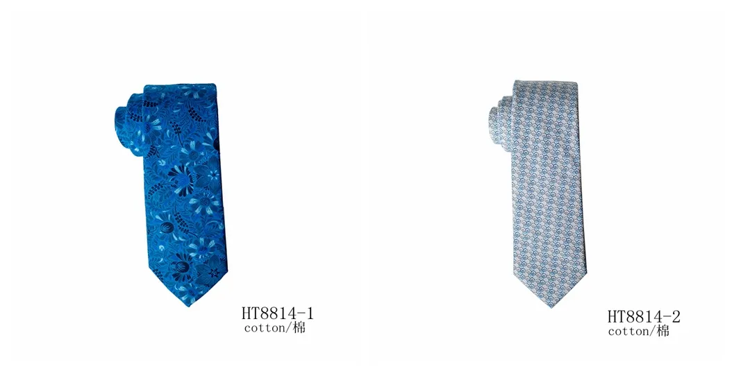 Custom linen cotton plain neckties wholesale