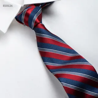 Polyester stripe and dot small tie purchase