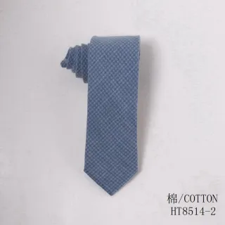Cotton colorful black plain tie wedding necktie