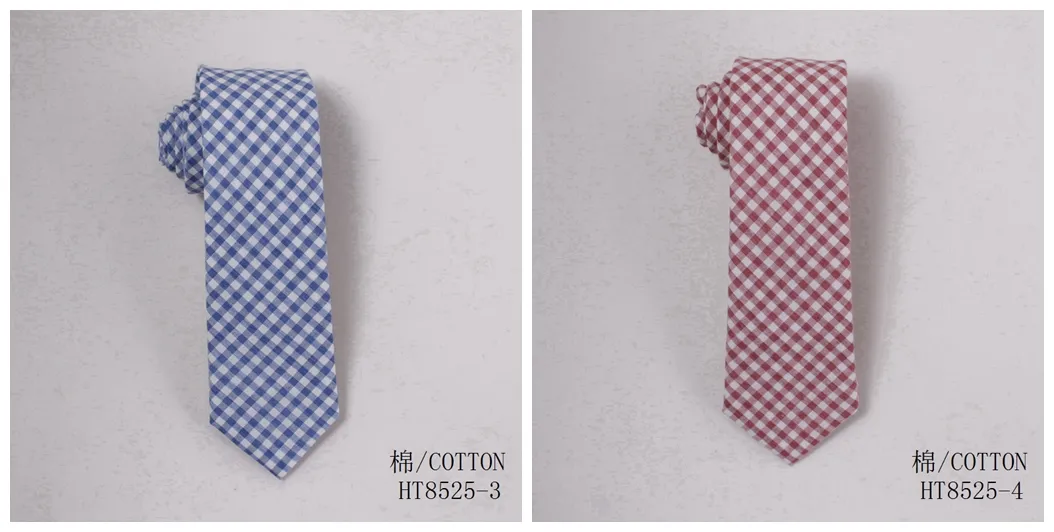 Custom plain color and flowers student necktie