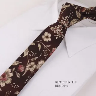 Custom fashion cotton flowers create your own tie