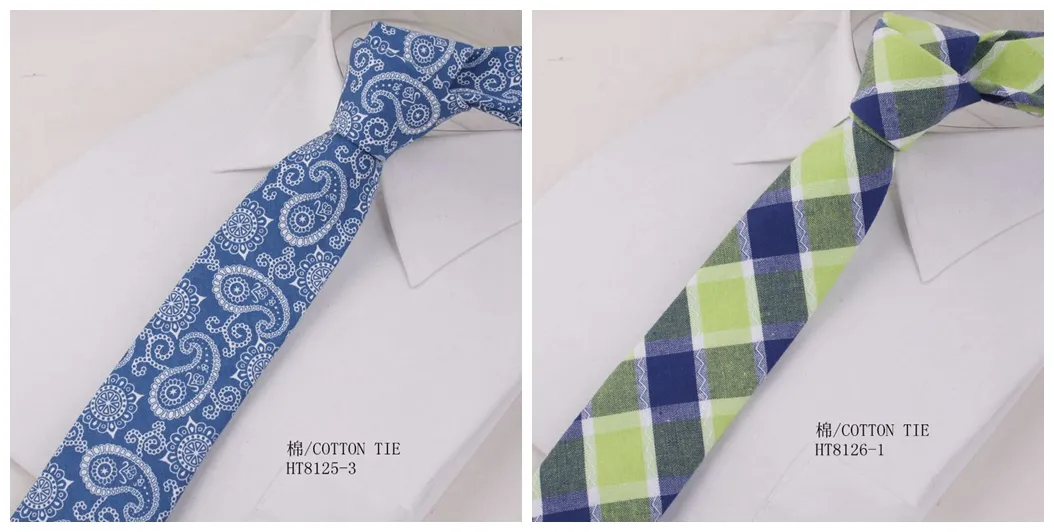 Fashion cotton wedding designs buy wholesale ties
