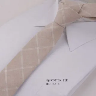 Custom cotton stripe business cheap ties bulk