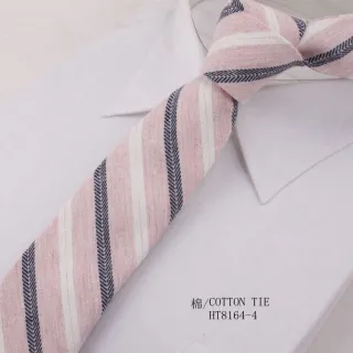 Fashion stripe cotton business necktie style