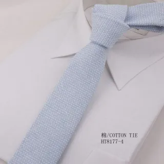 Custom stripe cotton ties accessories necktie for men