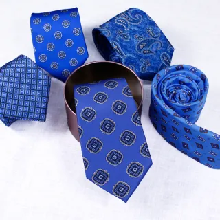 Fashion polyester printed skinny mens necktie business ties