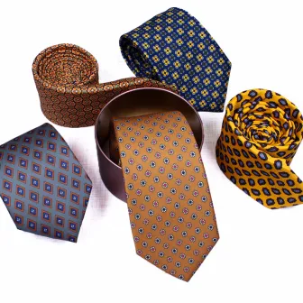 Wholesale custom printed necktie silk like flower printed neckties cheapest print neckties
