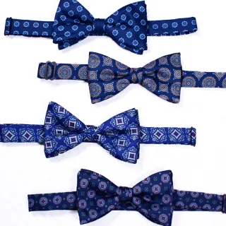 Printed mens boys bow ties pre tied wholesale