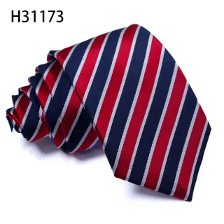 Custom classic mens neckties online stripe design