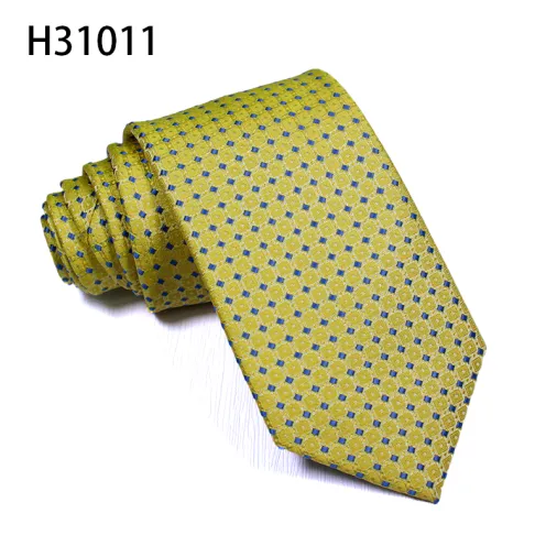 Yellow classic best skinny ties party colorful design