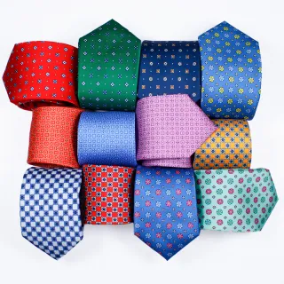 Polyester printed business wedding funny ties for grooms