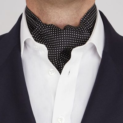 Wearing of men's scarves - [Handsome tie]