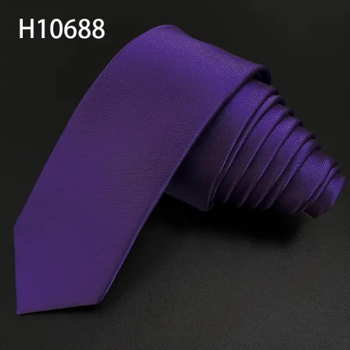 Wholesale satin colorful polyeser men fashion ties for business