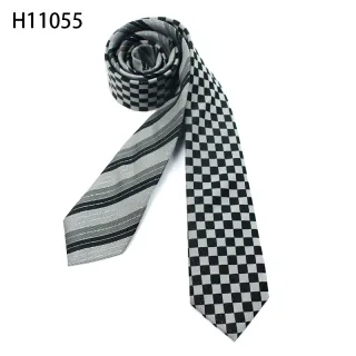 Fashion available on both sides mens polyester tie