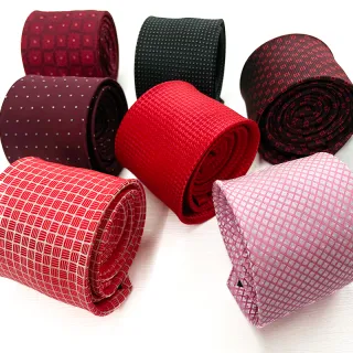 Fashion Neck Ties For Men Business Flowers Style Polyester Woven