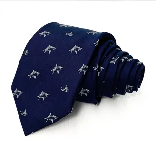 Custom mens fashion casual novelty neckties woven polyester