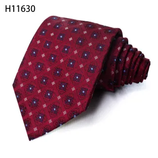 Stripe Mens Silk Woven Neckties Business Gentleman Meeting Tie