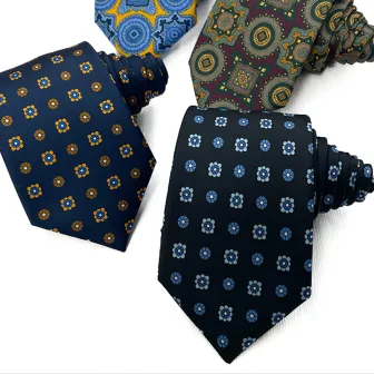 Paisley Wholesale Mens Business Neckties Fashion Tie Manufacturer