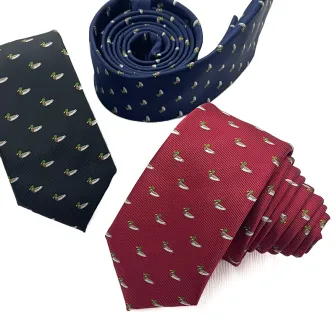 Duck Novelty Mens Fashion Neckties Polyester Personalized Ties
