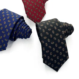 Slim chocolate design fashion necktie polyester classic tie