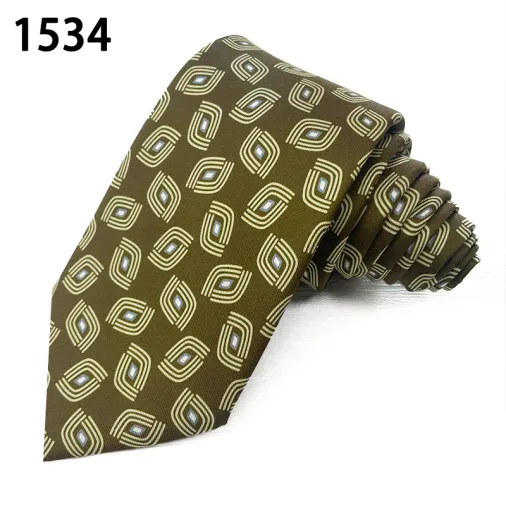 Printed skinny fashion classic tie