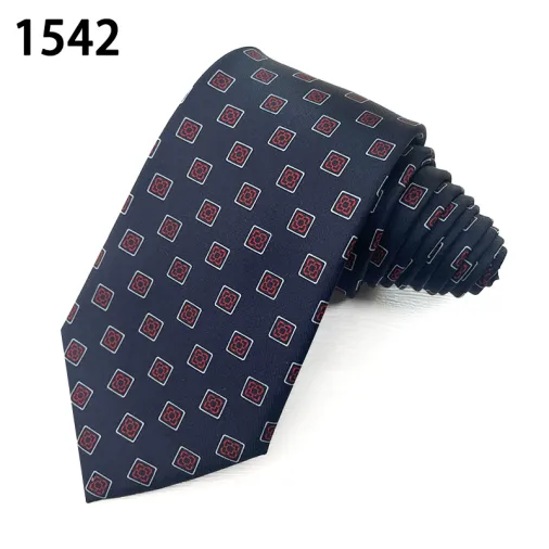 Polyester fashion classic thin necktie
