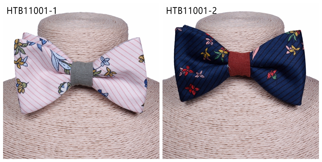 Fashion different designs unique floral bow ties for men