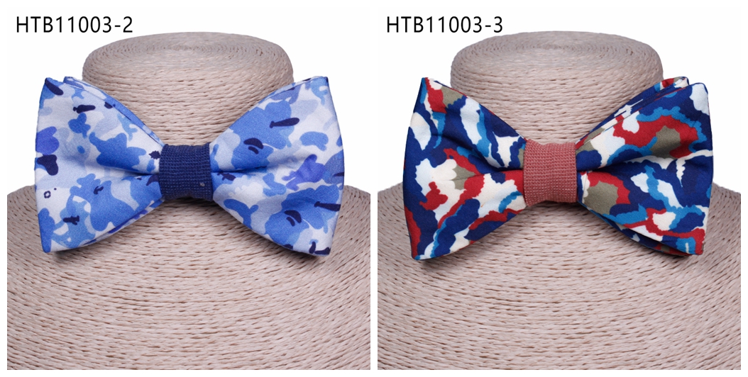 Fashion different designs unique floral bow ties for men