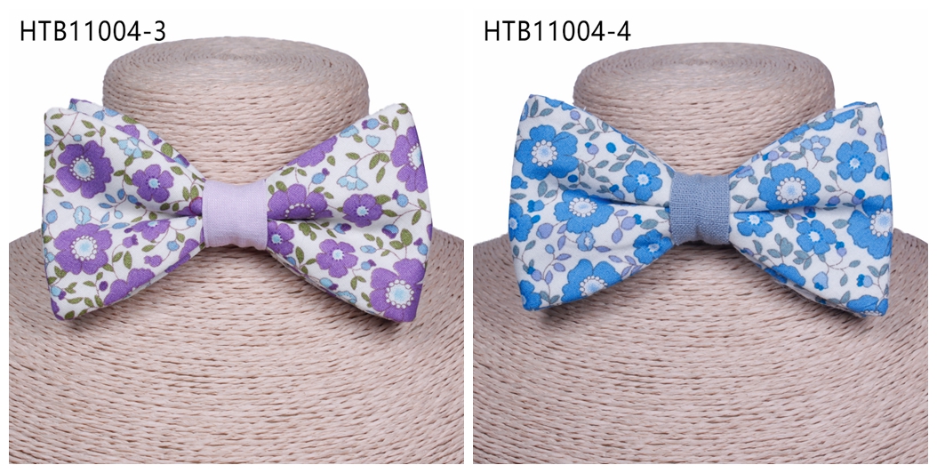 Fashion different designs unique floral bow ties for men